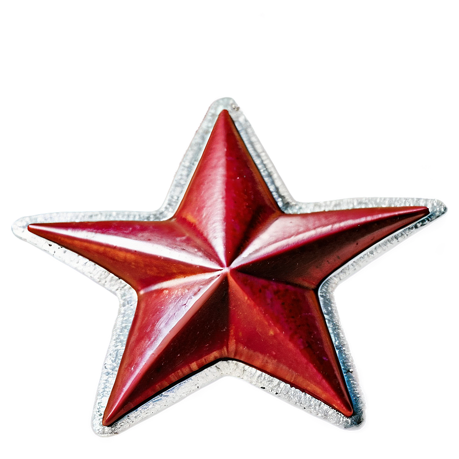 Vintage Red Star Png Oci99 PNG Image