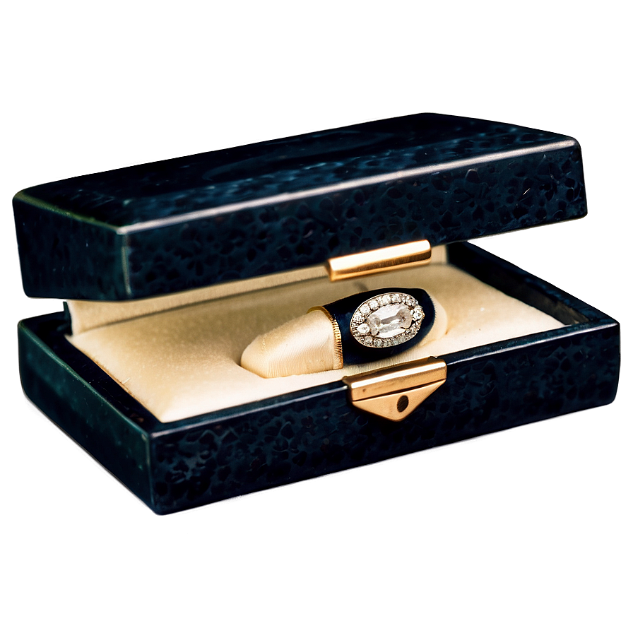 Vintage Ring Box Png 45 PNG Image