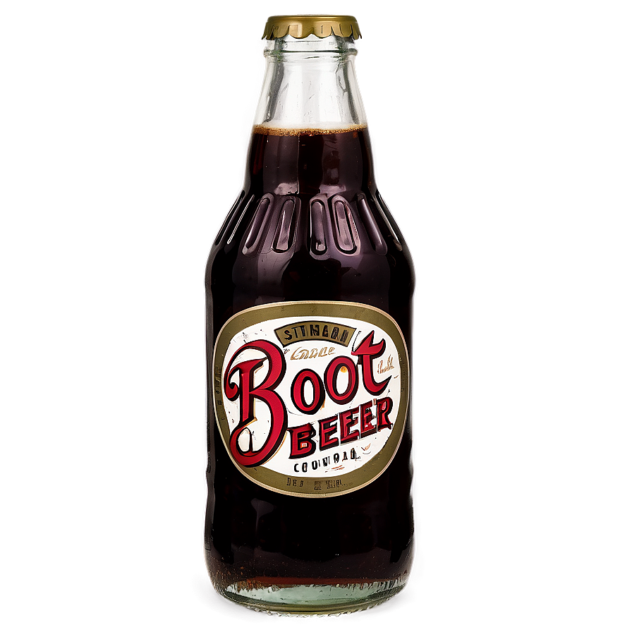 Vintage Root Beer Bottle Png 06132024 PNG Image