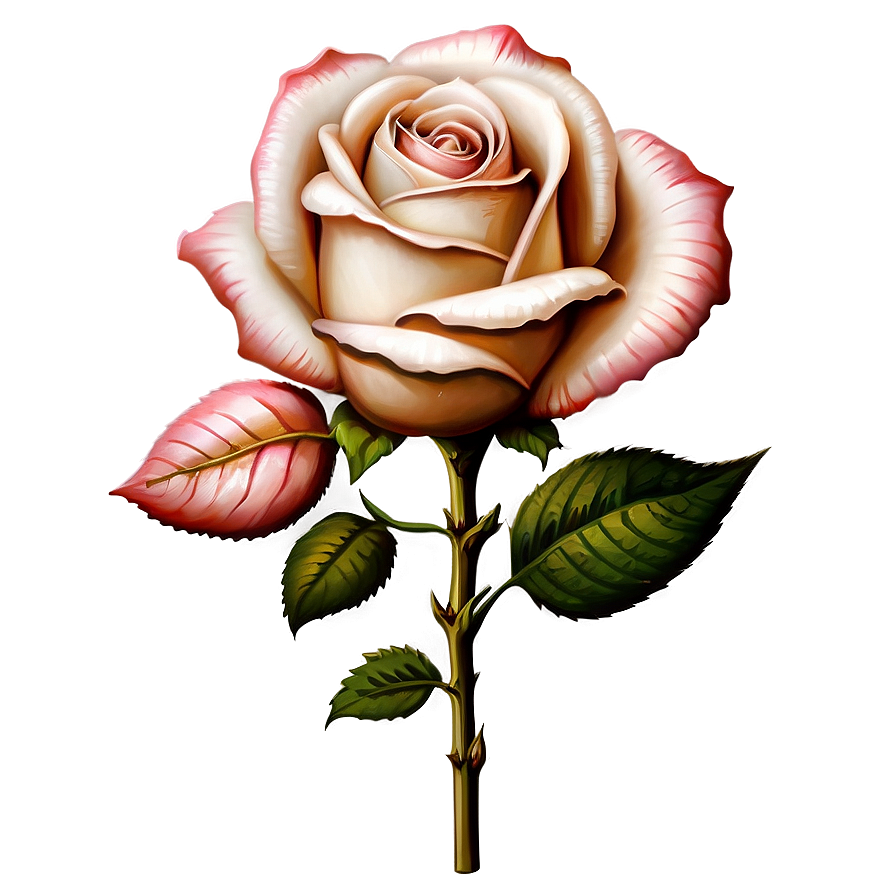 Vintage Rose Bouquet Png Mur PNG Image