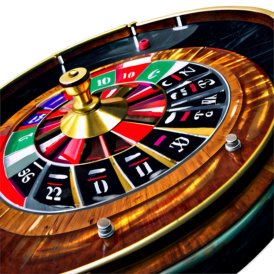 Vintage Roulette Wheel Picture Png Gqw54 PNG Image