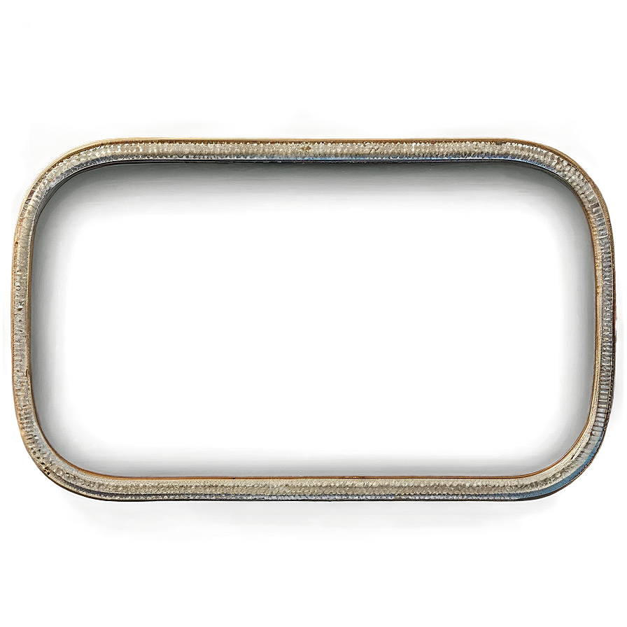 Vintage Rounded Rectangle Png Bgk PNG Image