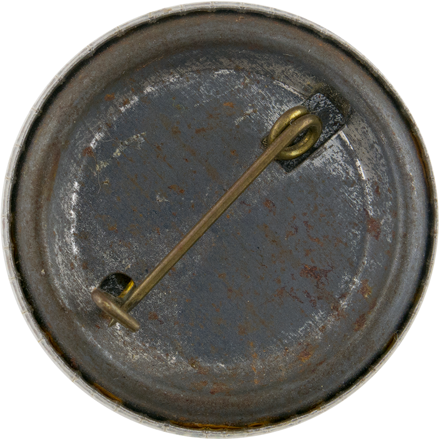 Vintage Safety Pinon Metal Dish PNG Image