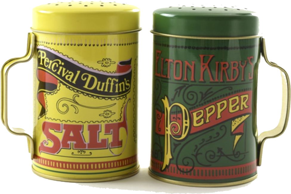 Vintage Saltand Pepper Shakers PNG Image