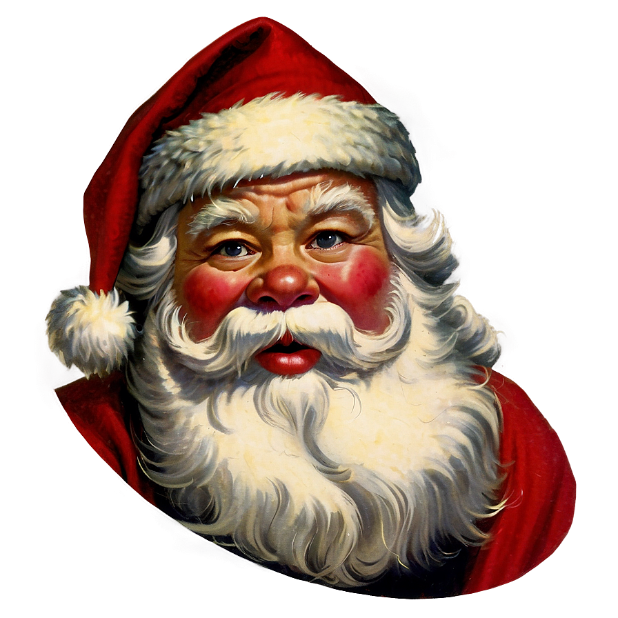 Vintage Santa Png Kuy98 PNG Image