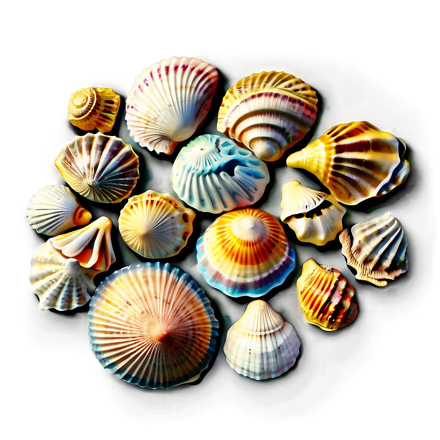 Vintage Seashells Png Vse PNG Image