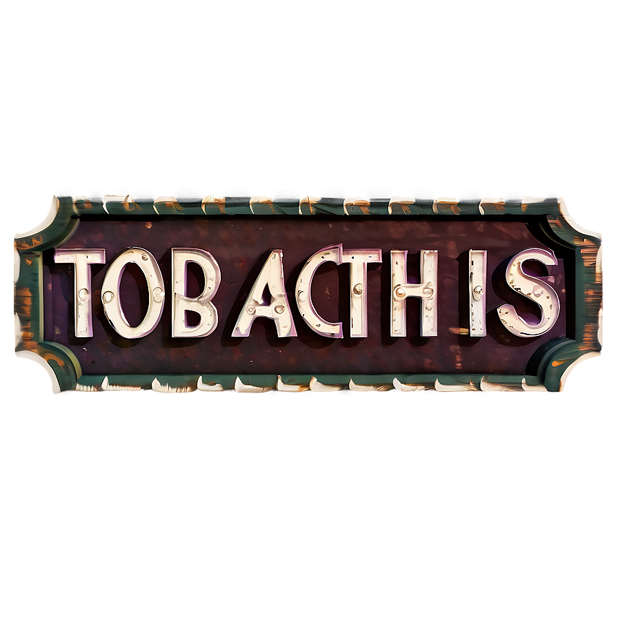 Vintage Shop Sign Png 05242024 PNG Image