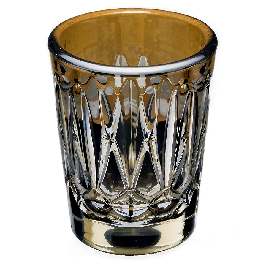 Vintage Shot Glass Png 05242024 PNG Image