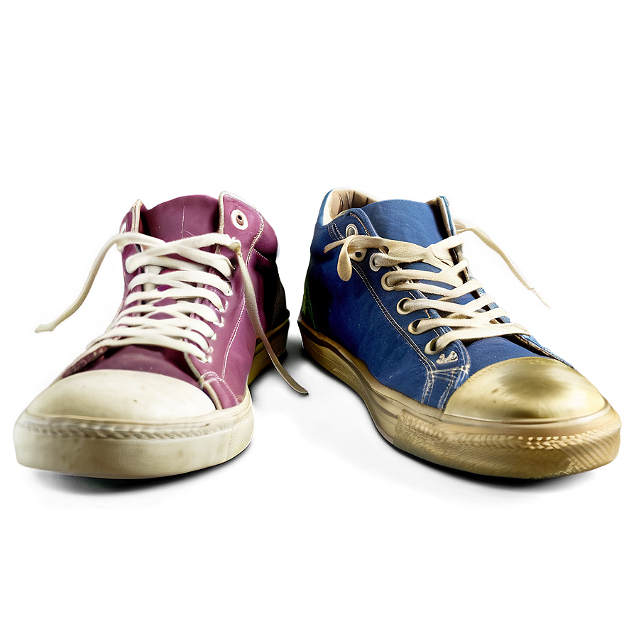 Vintage Sneaker Collection Png 06112024 PNG Image