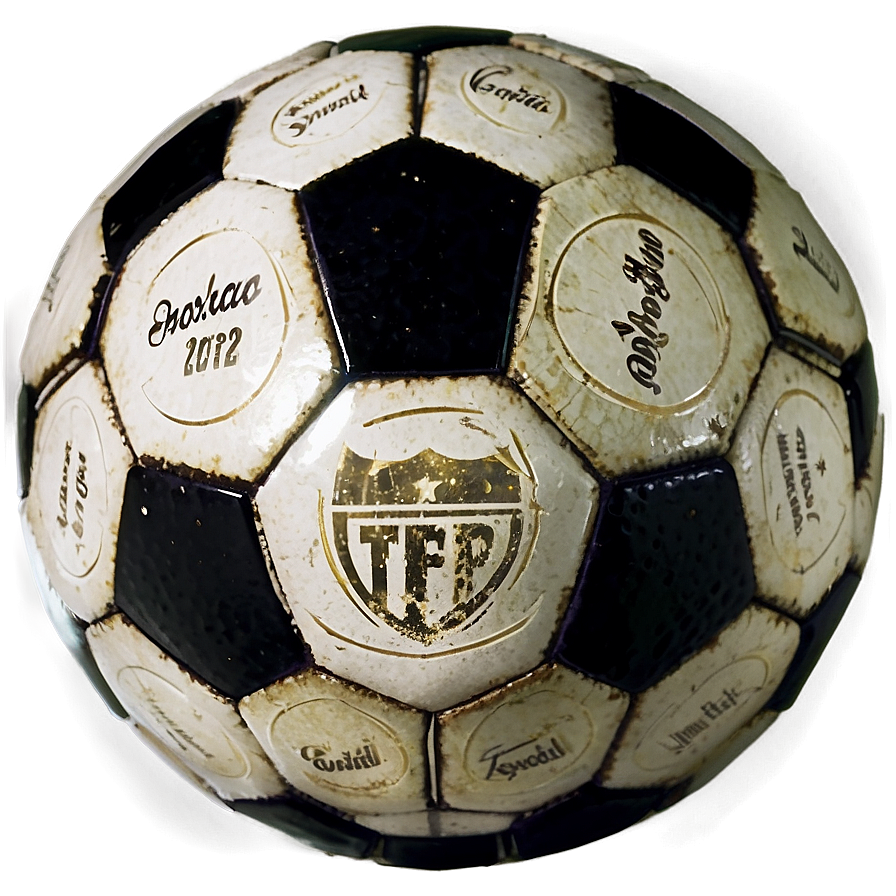 Vintage Soccer Ball Png 04292024 PNG Image