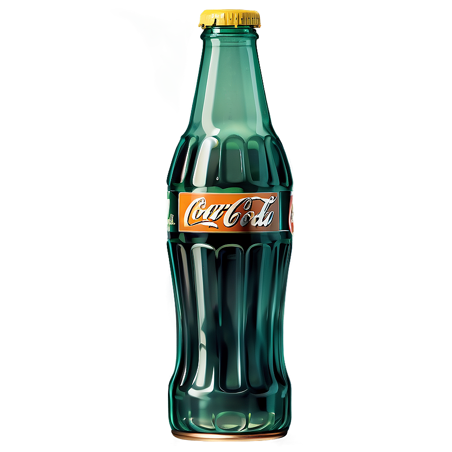 Vintage Soft Drink Bottle Png Awo PNG Image