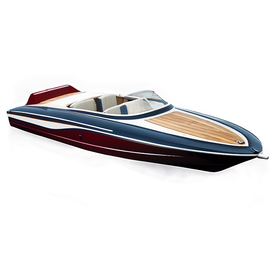 Vintage Speed Boat Png Fwi PNG Image