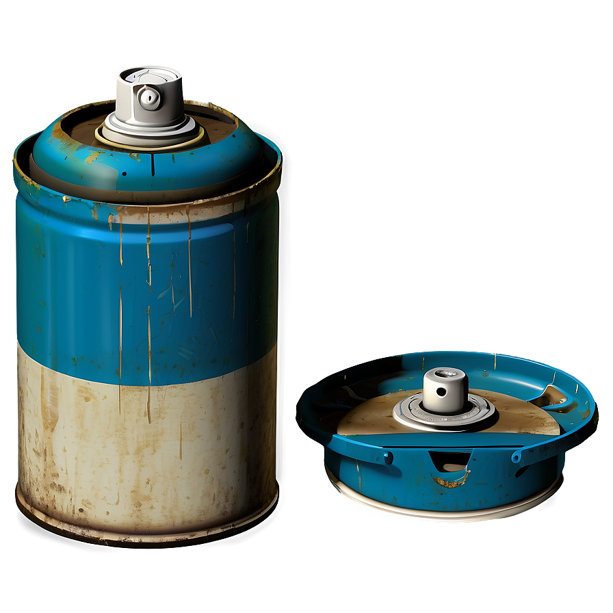 Vintage Spray Paint Can Png 05252024 PNG Image