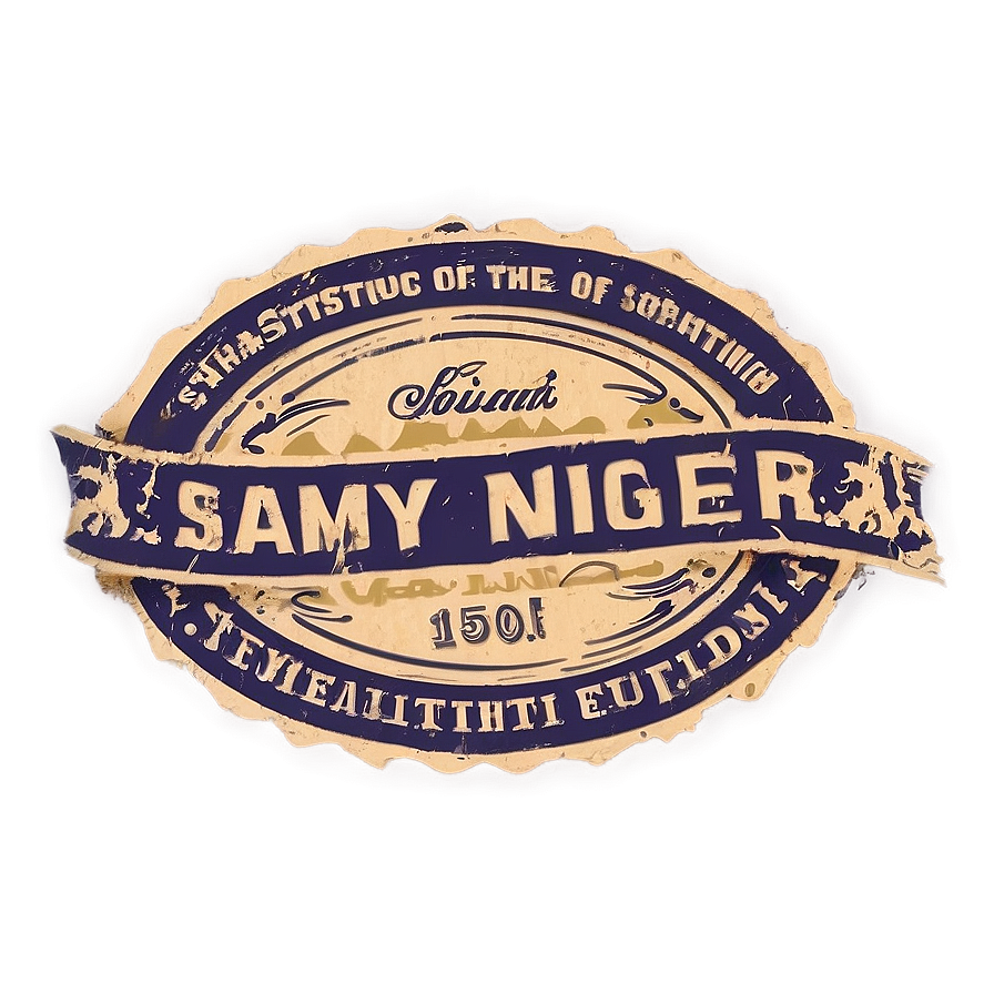 Vintage Stamp Logo Png Aqi11 PNG Image