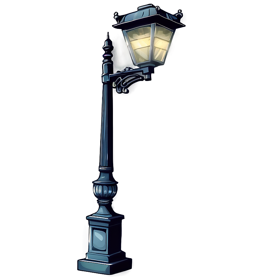 Vintage Street Light Png Hfc PNG Image