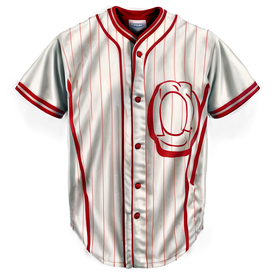 Vintage Style Baseball Jersey Png 41 PNG Image