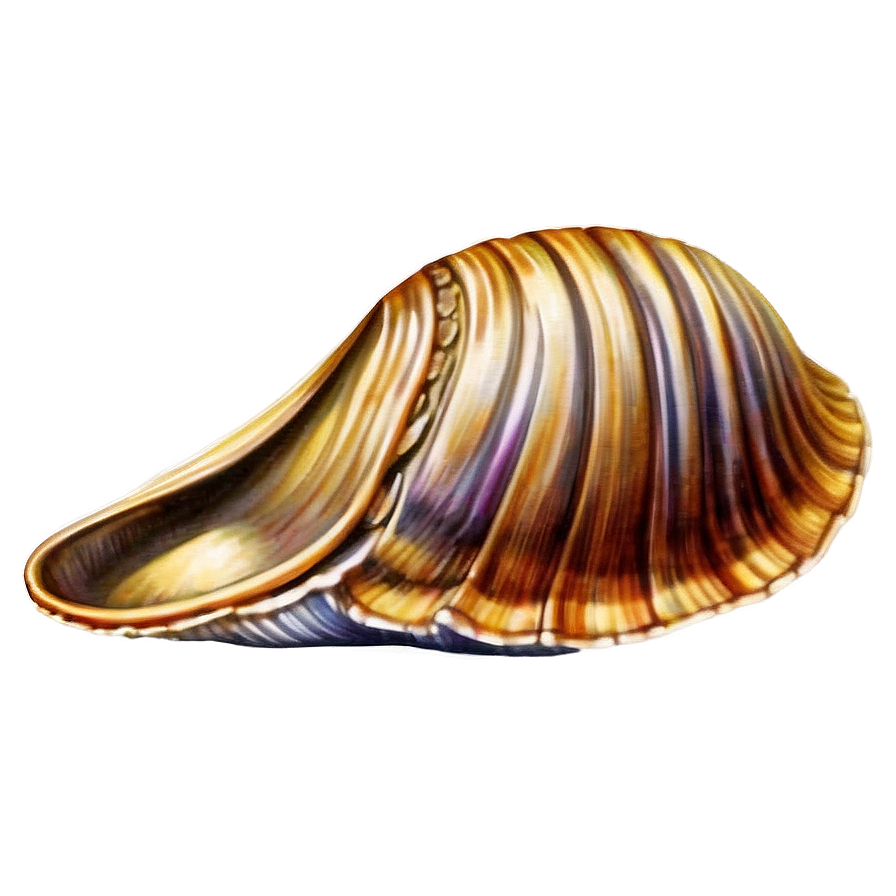 Vintage Style Clam Illustration Png Mcr11 PNG Image