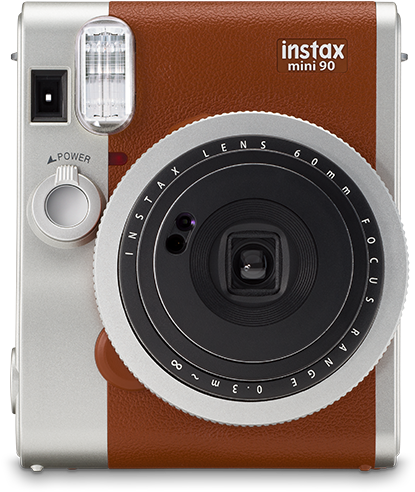 Vintage Style Instant Camera PNG Image