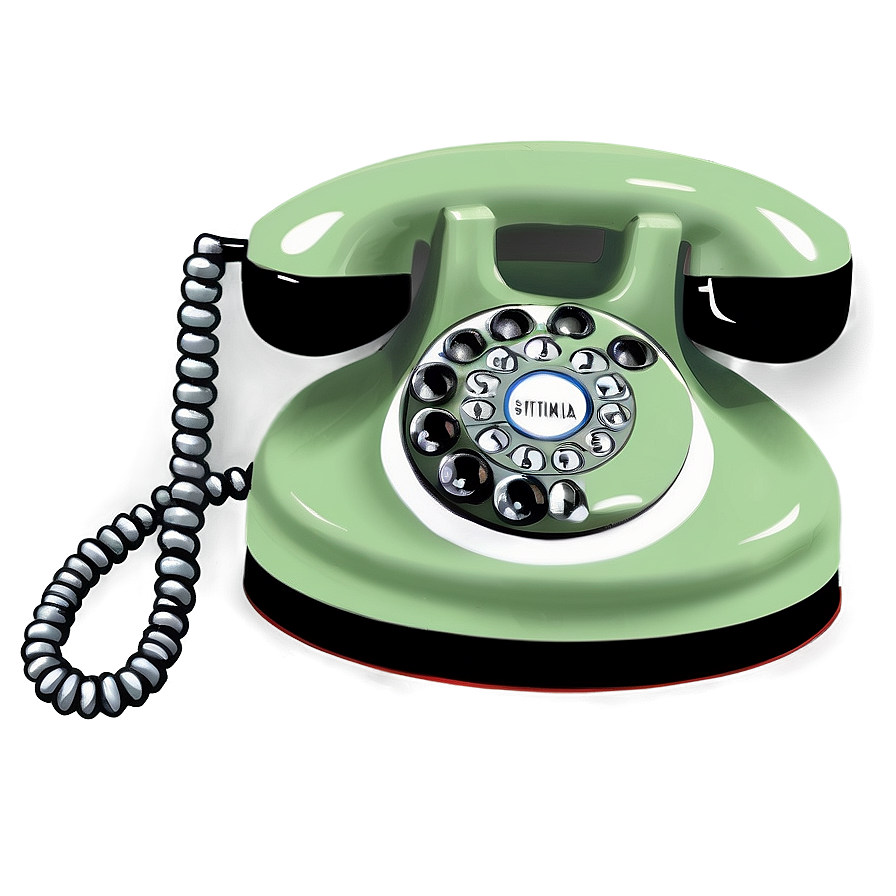 Vintage Telephone Png 15 PNG Image