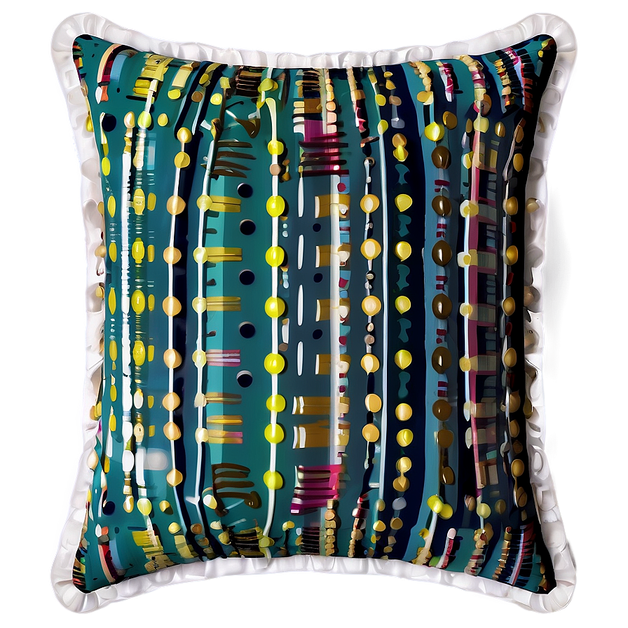 Vintage Throw Pillow Png 06282024 PNG Image