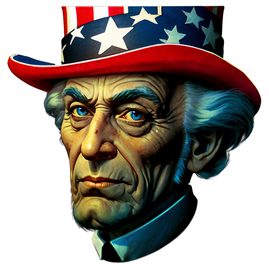 Vintage Uncle Sam Png 3 PNG Image