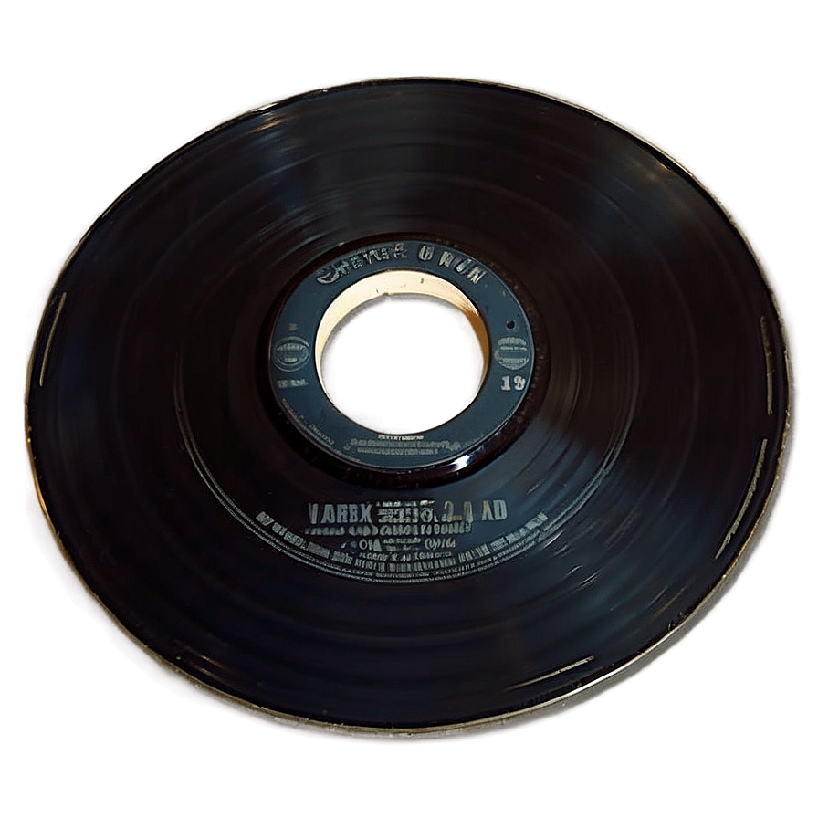 Vintage Vinyl Disc Png Wdk14 PNG Image