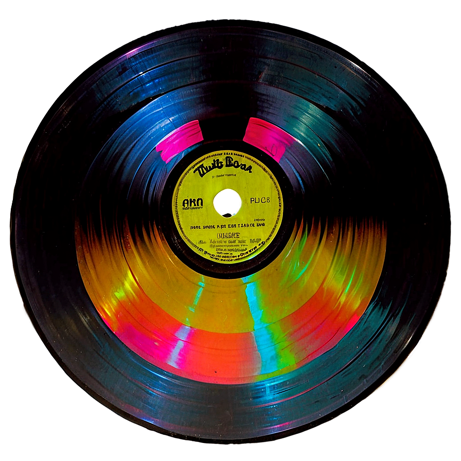 Vintage Vinyl Record Png Lhp PNG Image