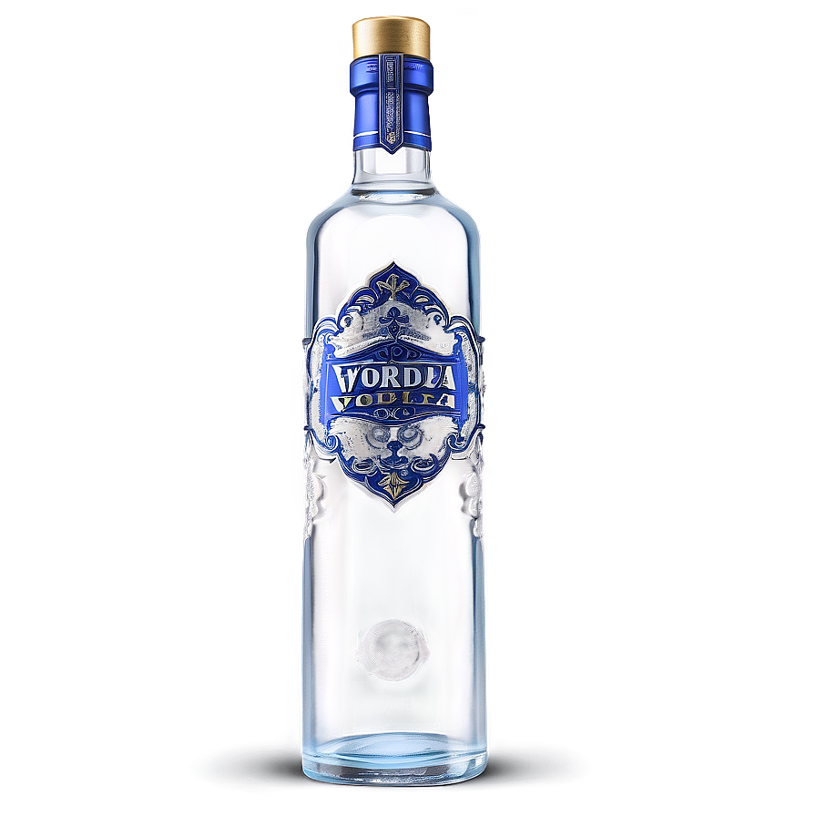 Vintage Vodka Bottle Png 74 PNG Image