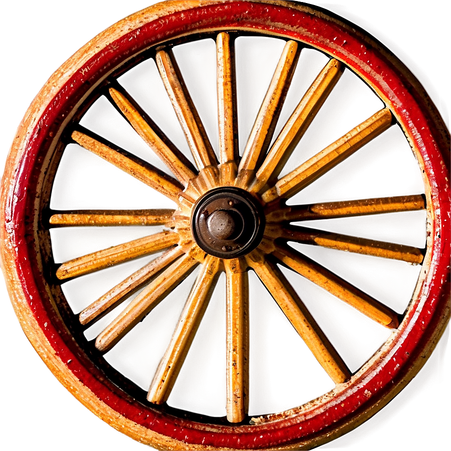 Vintage Wagon Wheel Design Png Mgn PNG Image