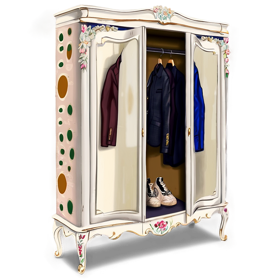 Vintage Wardrobe Illustration Png Ogg PNG Image