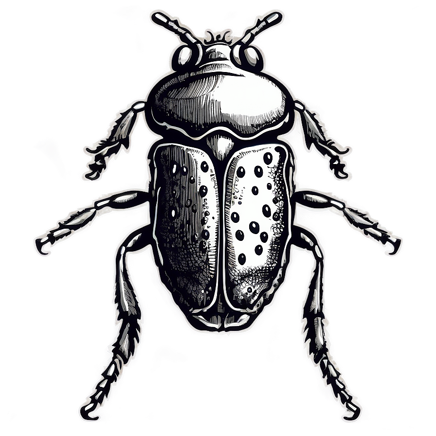 Vintage Weevil Illustration Png Wrw PNG Image