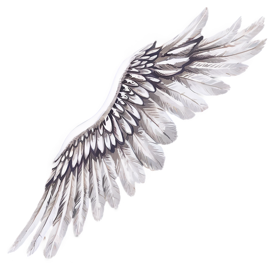 Vintage White Wings Png 50 PNG Image