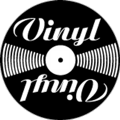 Vinyl Themed Graphic Design PNG Image