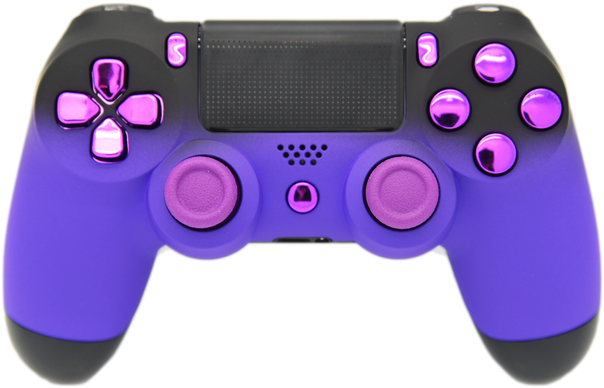 Violet Game Controller PNG Image