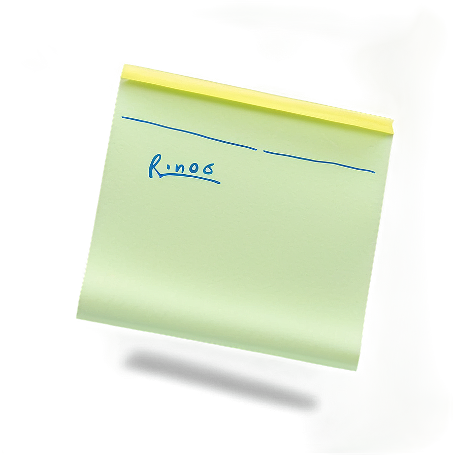 Virtual Post It Note Png Nku PNG Image