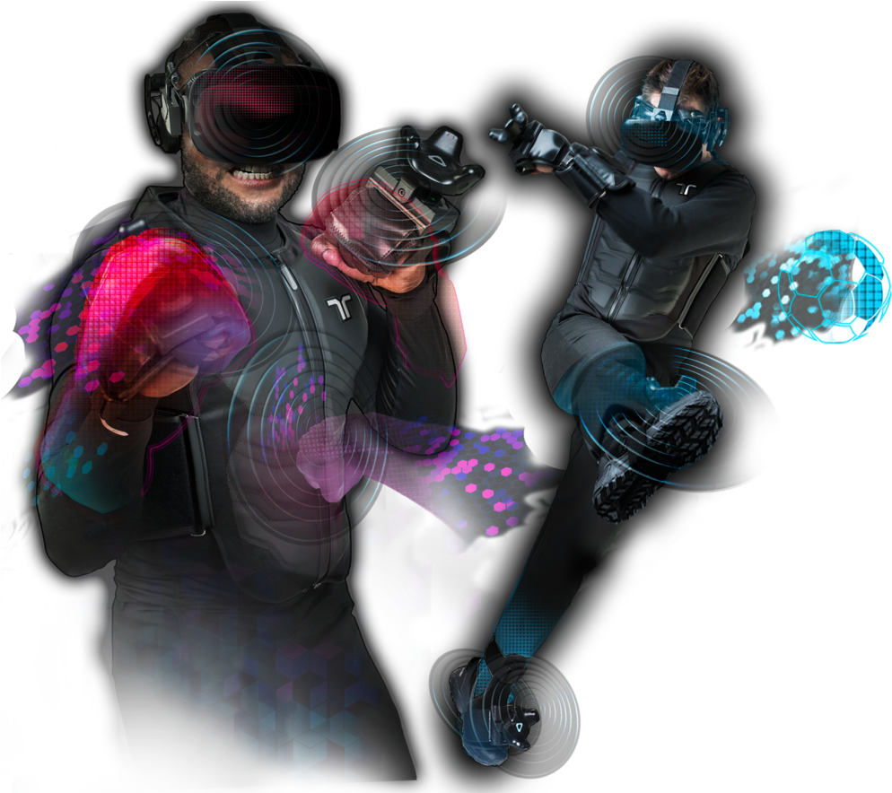 Virtual Reality Gaming Experience PNG Image