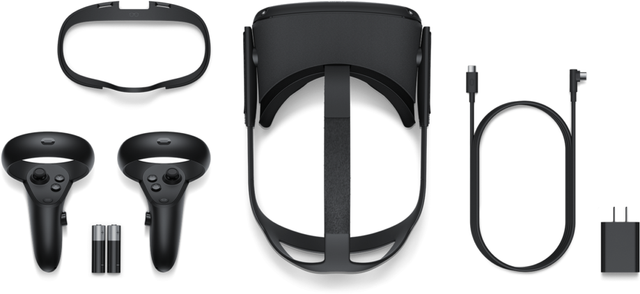 Virtual Reality Headsetand Accessories PNG Image