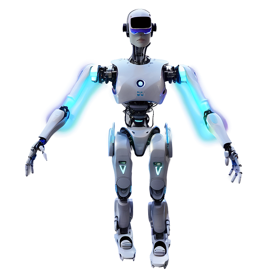 Virtual Reality Simulation Robot Png Cwq6 PNG Image