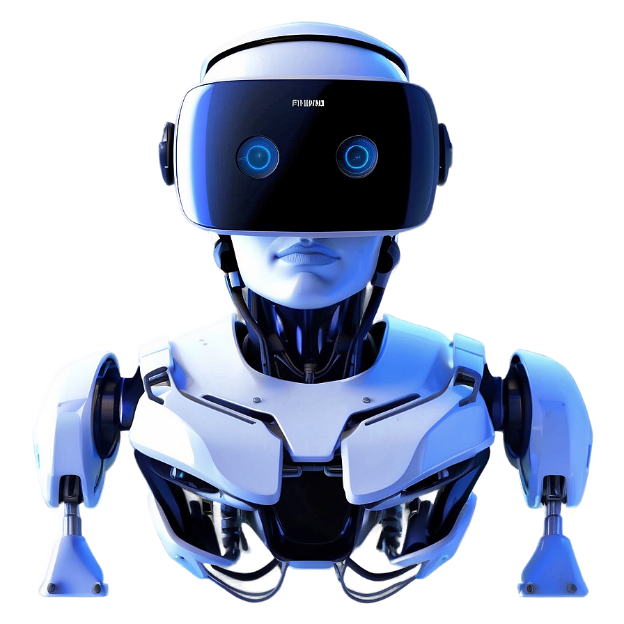 Virtual Reality Simulation Robot Png Pmq PNG Image