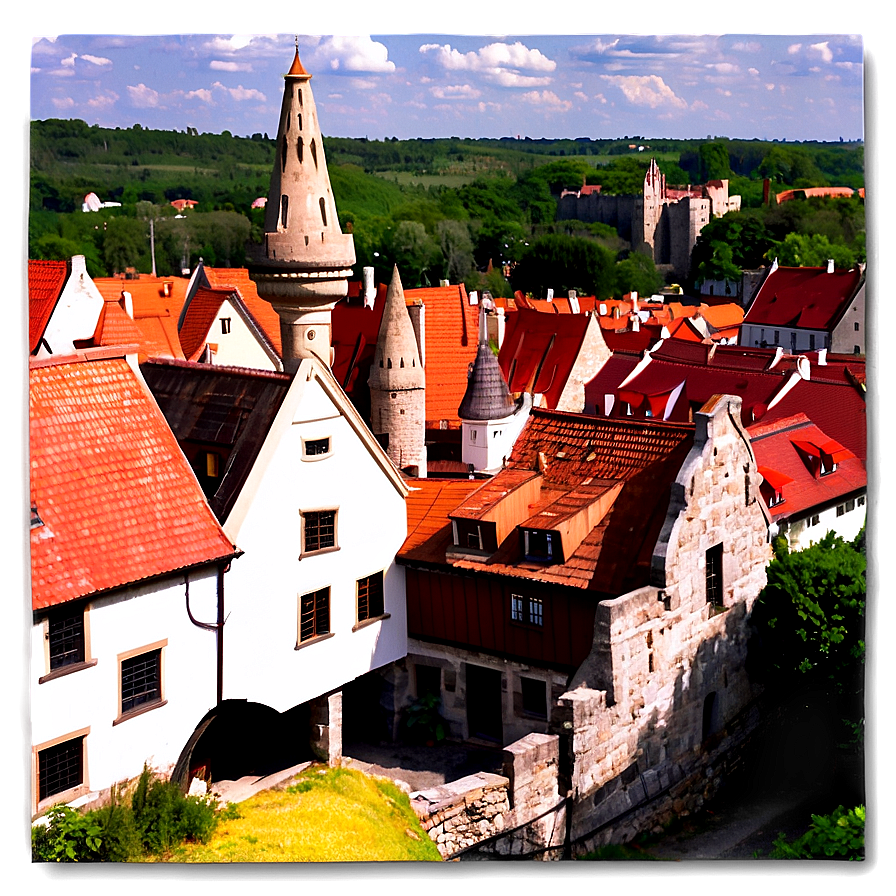 Visby Medieval Town Png 78 PNG Image