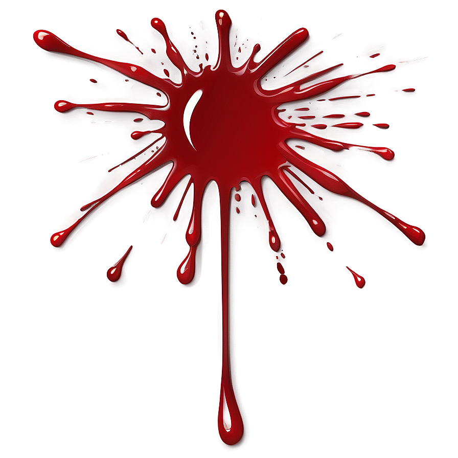 Vital Stains: Blood Splat Vector Png Vsw77 PNG Image