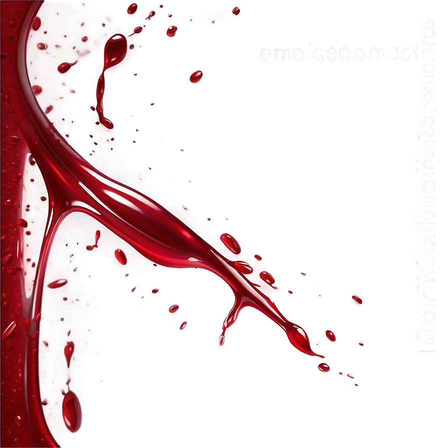 Vitality's Essence: Blood Splash Effect Png Pju PNG Image