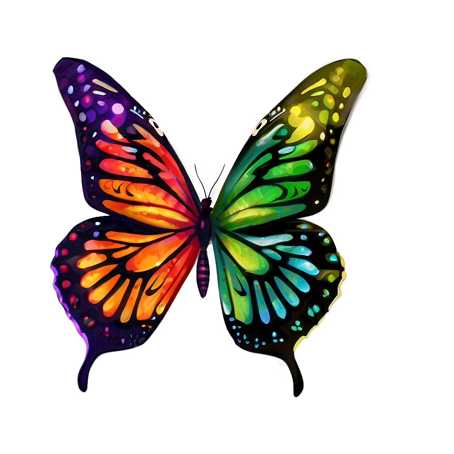 Vivid Butterfly Png 87 PNG Image