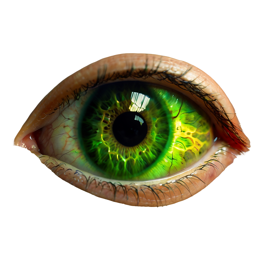 Vivid Green Human Eye Png 39 PNG Image