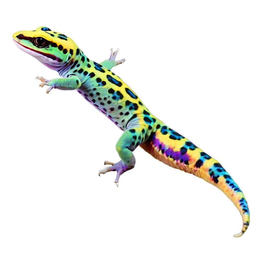 Vivid Leopard Gecko Png 60 PNG Image