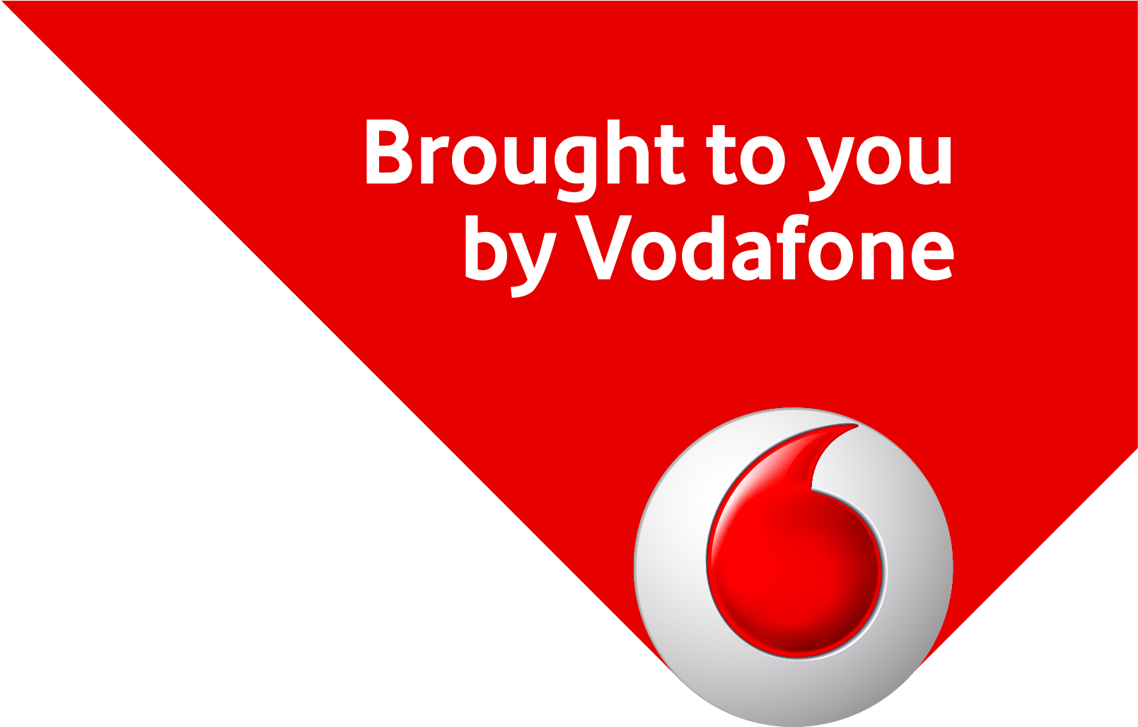 Vodafone Branding Advertisement PNG Image