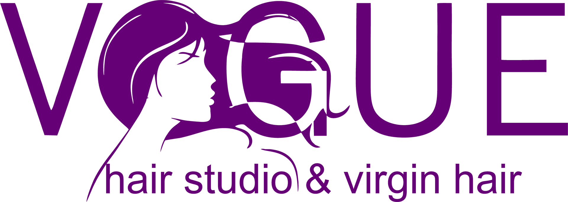 Vogue Hair Studio Logo PNG Image