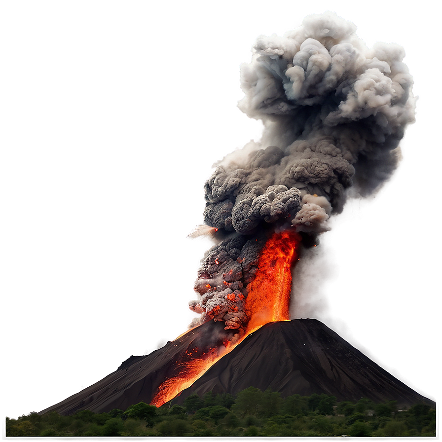 Volcanic Eruption Sequence Png Cvi11 PNG Image