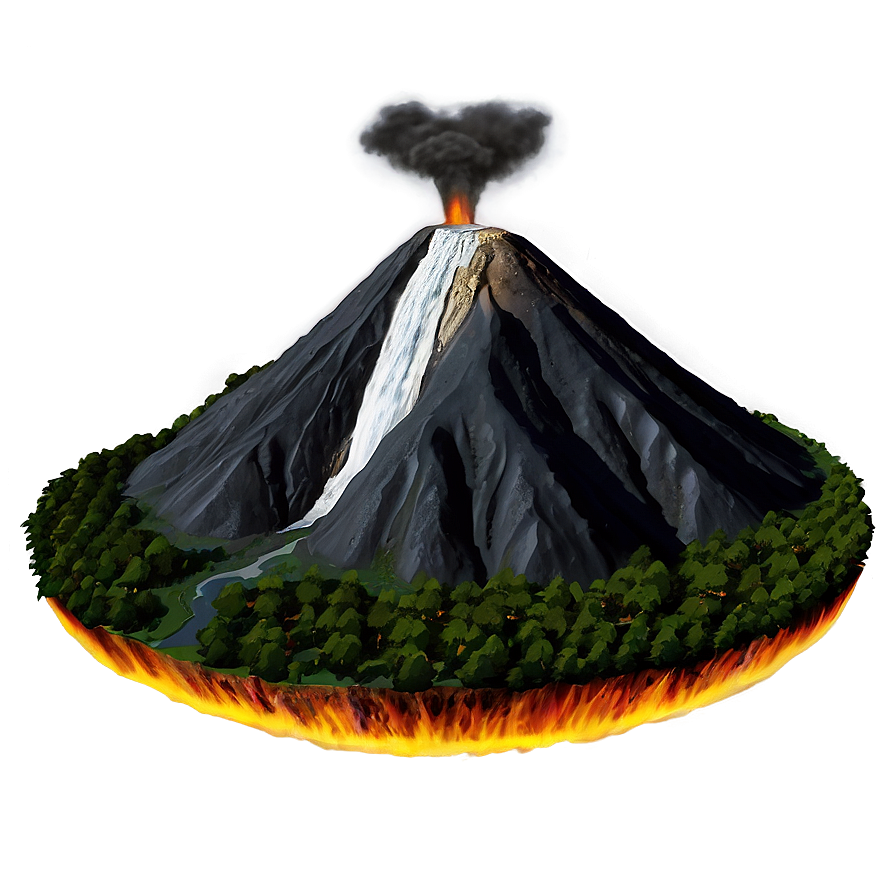 Volcano Adventures Png 05062024 PNG Image