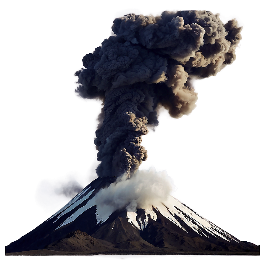 Volcano In Time Lapse Png Eec PNG Image